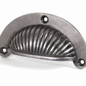From the Anvil Natural Smooth 3" Flower Drawer Pull - 83520