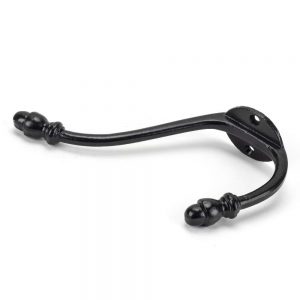 From the Anvil Black 6 1/2" Hat & Coat Hook - 83542