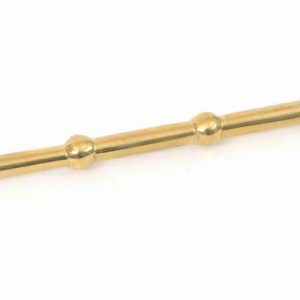 From the Anvil Polished Brass 6" Cabin Hook - 83547