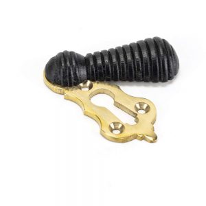 From the Anvil Ebony Beehive Escutcheon - 83556