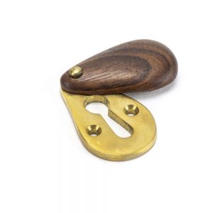 From the Anvil Rosewood Plain Escutcheon - 83558