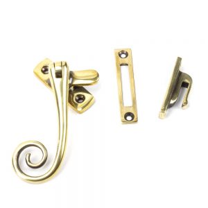 From the Anvil Aged Brass Monkeytail Fastener - 83565