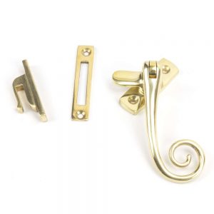 From the Anvil Polished Brass Monkeytail Fastener - 83593