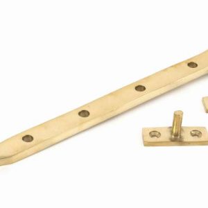 From the Anvil Polished Brass 10" Monkeytail Stay - 83595