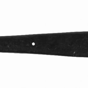 From the Anvil Black Textured 16" Cast T Hinge (pair) - 83622