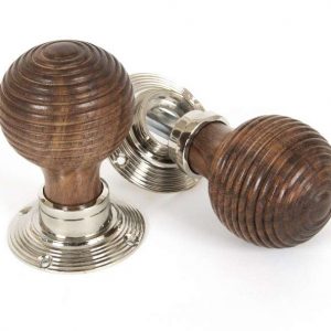 From the Anvil Rosewood and PN Beehive Mortice/Rim Knob Set - 83635