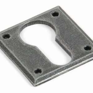 From the Anvil Pewter Avon Euro Escutcheon - 83656