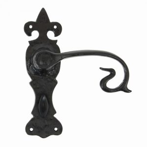 From the Anvil Black Curly Lever Bathroom Set - 83695