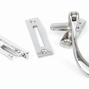 From the Anvil Polished Chrome Peardrop Fastener - 83697