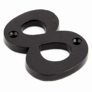 From the Anvil Black Numeral 8 - 83708