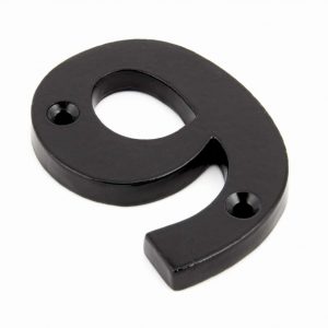 From the Anvil Black Numeral 9 - 83709