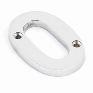 From the Anvil Polished Chrome Numeral 0 - 83720