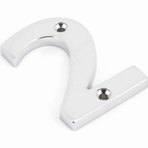 From the Anvil Polished Chrome Numeral 2 - 83722