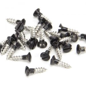 From the Anvil Black SS 3.0 x 12 Csk R/Head Screws (25) - 83748