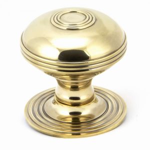 From the Anvil Aged Brass Prestbury Centre Door Knob - 83782