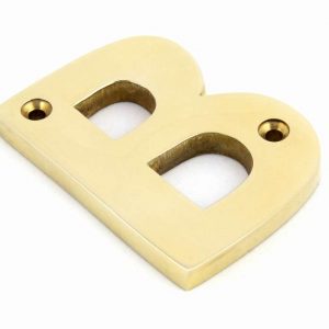 From the Anvil Polished Brass Letter B - 83801B