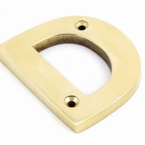 From the Anvil Polished Brass Letter D - 83801D