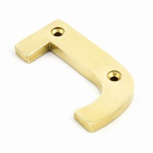 From the Anvil Polished Brass Letter J - 83801J