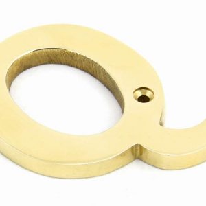 From the Anvil Polished Brass Letter Q - 83801Q