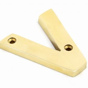 From the Anvil Polished Brass Letter V - 83801V