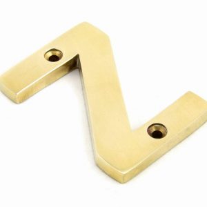 From the Anvil Polished Brass Letter Z - 83801Z