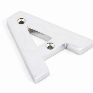 From the Anvil Polished Chrome Letter A - 83802A