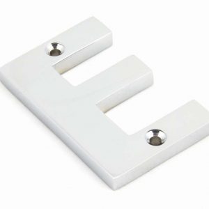 From the Anvil Polished Chrome Letter E - 83802E