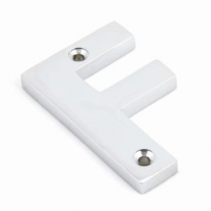 From the Anvil Polished Chrome Letter F - 83802F