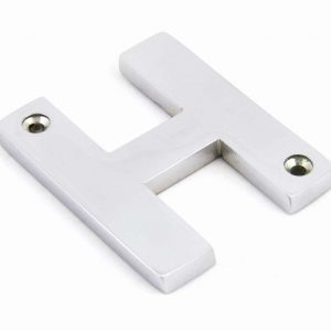 From the Anvil Polished Chrome Letter H - 83802H