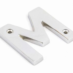 From the Anvil Polished Chrome Letter M - 83802M