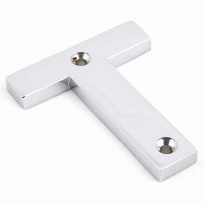 From the Anvil Polished Chrome Letter T - 83802T