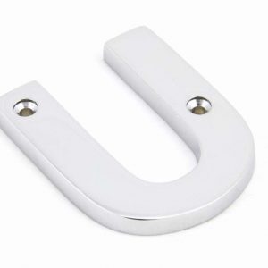 From the Anvil Polished Chrome Letter U - 83802U
