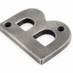 From the Anvil Antique Pewter Letter B - 83803B