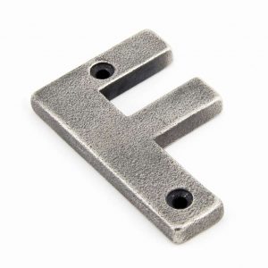 From the Anvil Antique Pewter Letter F - 83803F