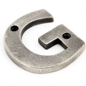 From the Anvil Antique Pewter Letter G - 83803G