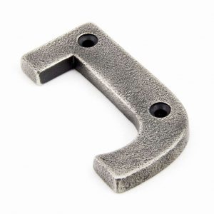 From the Anvil Antique Pewter Letter J - 83803J