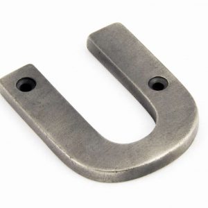 From the Anvil Antique Pewter Letter U - 83803U