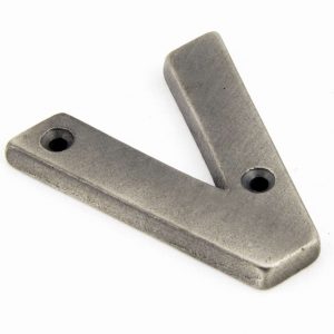 From the Anvil Antique Pewter Letter V - 83803V