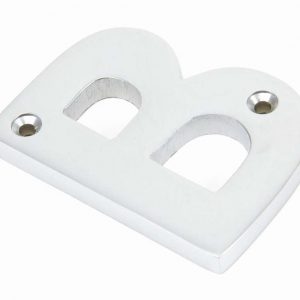 From the Anvil Satin Chrome Letter B - 83804B