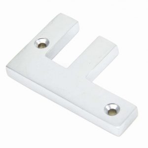From the Anvil Satin Chrome Letter F - 83804F