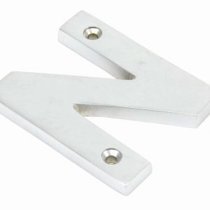 From the Anvil Satin Chrome Letter N - 83804N