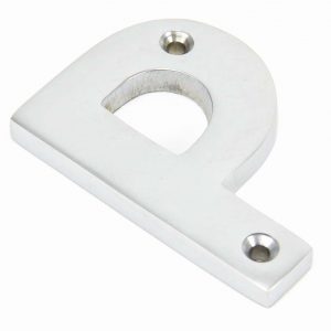 From the Anvil Satin Chrome Letter P - 83804P