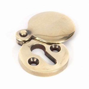 From the Anvil Aged Brass 30mm Round Escutcheon - 83805