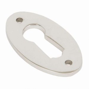 From the Anvil Polished Nickel Oval Escutcheon - 83810