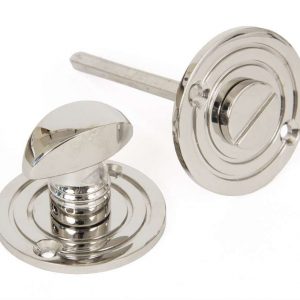 From the Anvil Polished Nickel Round Bathroom Thumbturn - 83824