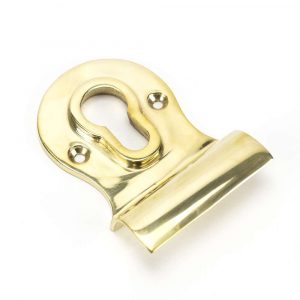 From the Anvil Polished Brass Euro Door Pull - 83827