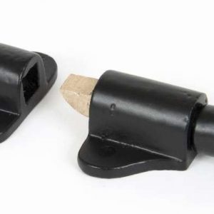From the Anvil Black Fanlight Catch with two Keeps - 83844