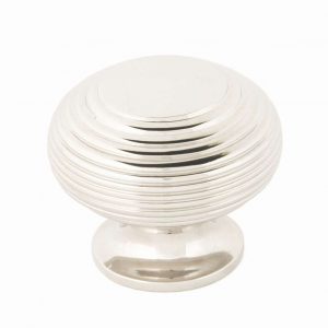 From the Anvil Polished Nickel Beehive Cabinet Knob 40mm - 83868