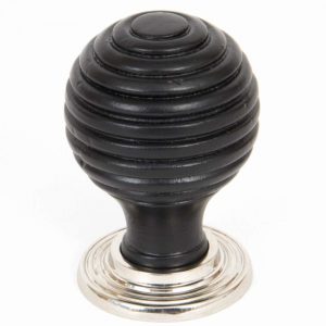 From the Anvil Ebony and PN Beehive Cabinet Knob 35mm - 83869