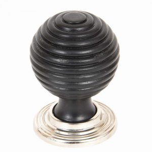 From the Anvil Ebony and PN Beehive Cabinet Knob 38mm - 83870